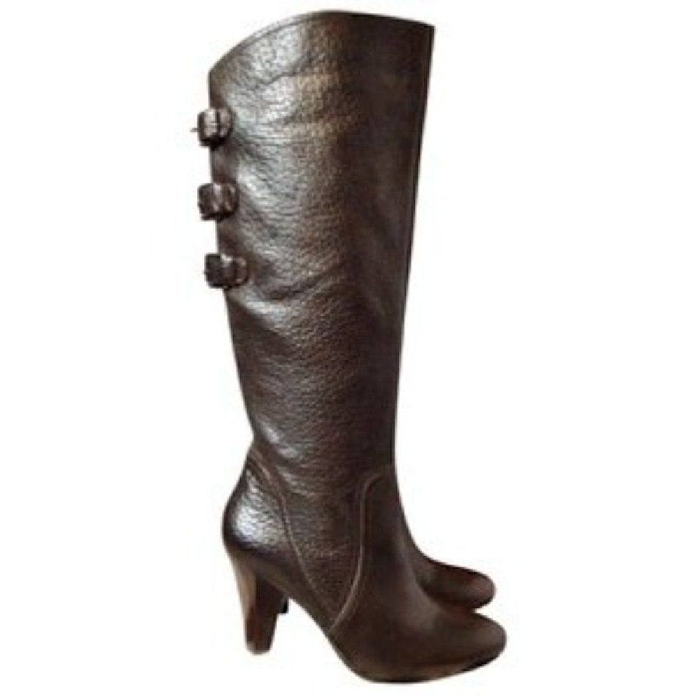Apepazza Miro High-Heel Boot in Chocolate Size 9